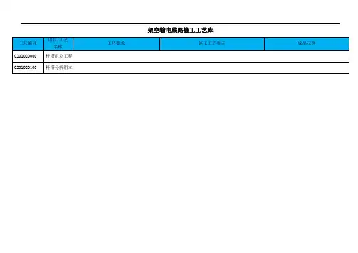 角钢铁塔分解组立施工工艺