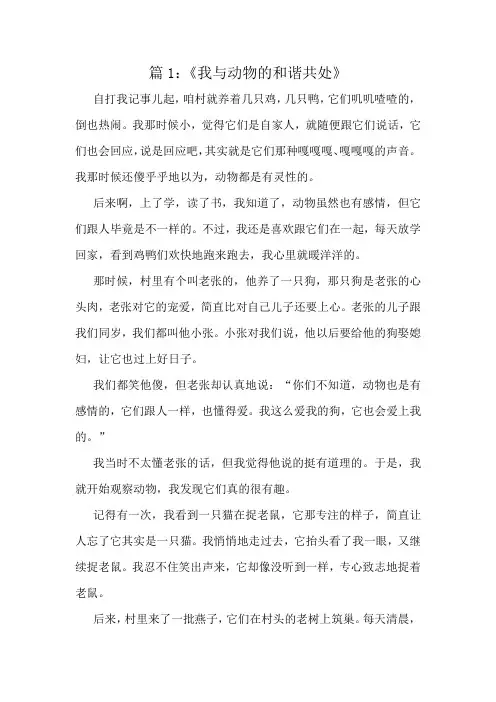 小学五年级佳作二十篇集萃