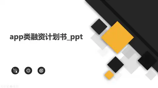 app类融资计划书_ppt