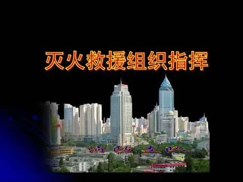 《灭火救援组织指挥》PPT课件