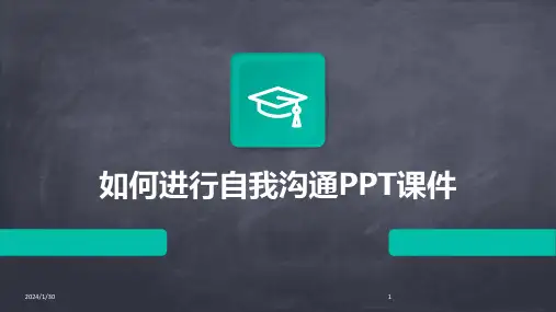 05780_如何进行自我沟通PPT课件