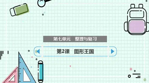 苏教版六年级上册数学第七单元 整理与复习 图形王国(课件)