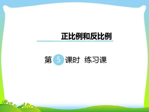 苏教版六年级数学下册 第5课时 练习课 优质课件 