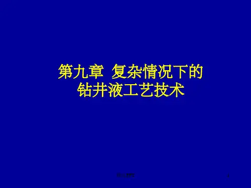 《钻井液与完井液》PPT课件