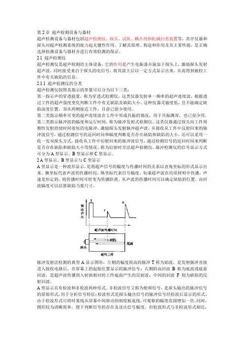 超声检测设备与器材