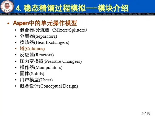 4-精馏过程模拟-dstwu
