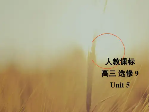高二英语选修九课件：Unit5Learning about language 精品