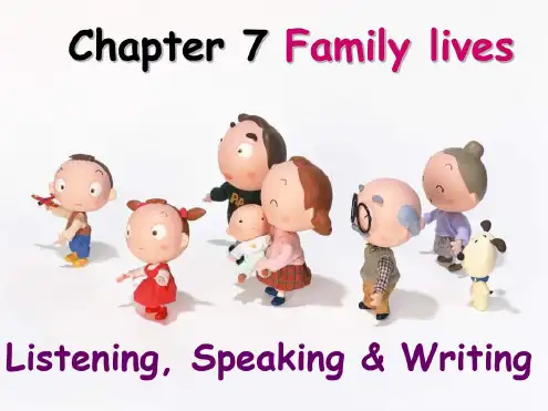 八年级英语Family-lives-Language课件2
