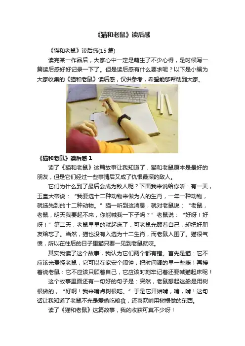 《猫和老鼠》读后感