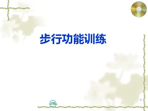 步行训练PPT课件