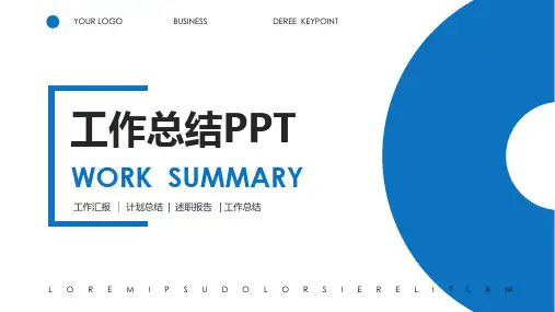 辅导员工作总结汇报PPT