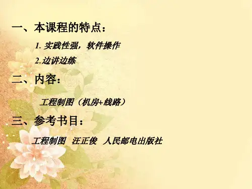 中职教育-Autocad 2010 实用教程—电信工程制图(高教版)课件：第1章 Auto CAD 2010使用入门.ppt