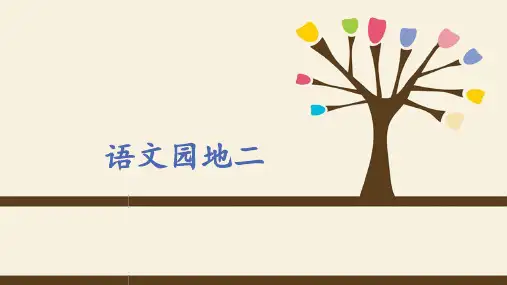 一年级【下】册语文实用-语文园地二人教(部编版)(24张ppt)公开课课件