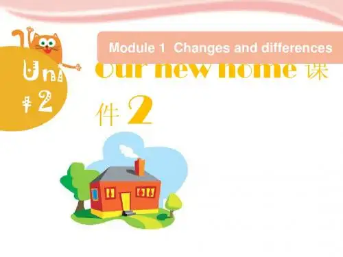 Module 1 Unit 2 Our new home 课件2