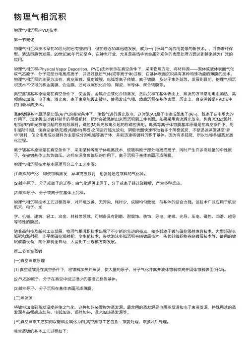 物理气相沉积