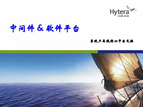 中间件和平台介绍20100705