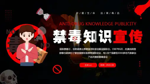 禁毒知识宣传PPT