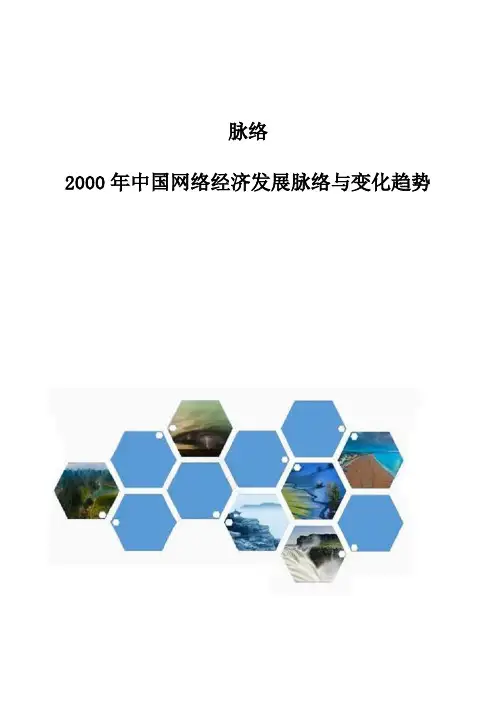 脉络-2000年中国网络经济发展脉络与变化趋势