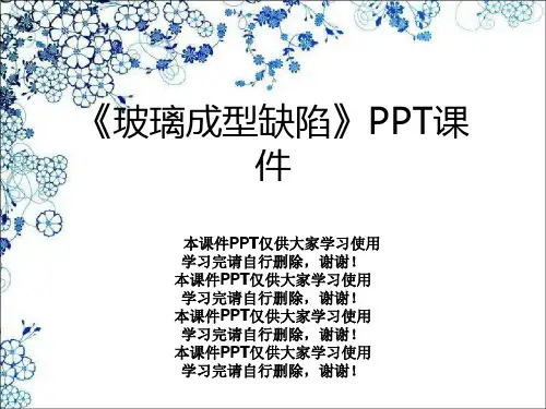 《玻璃成型缺陷》PPT课件