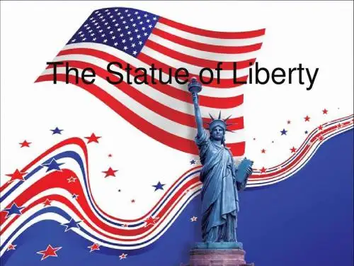 英文演讲--自由女神像The Statue of Liberty
