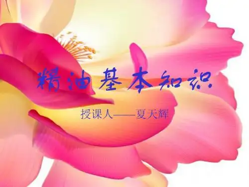 精油知识