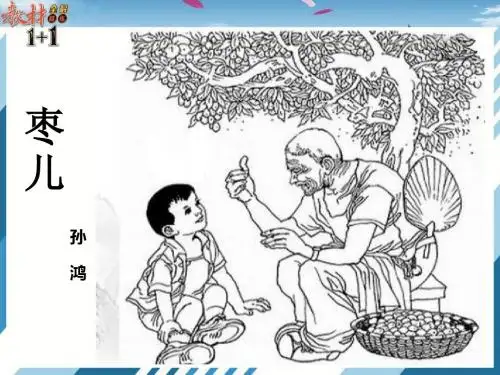 部编版初中九年级语文下册 19枣儿(1) PPT课件