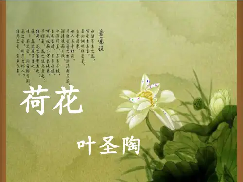 部编语文新教材03荷花人教版3三年级下册1精品课件