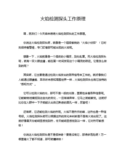 火焰检测探头工作原理