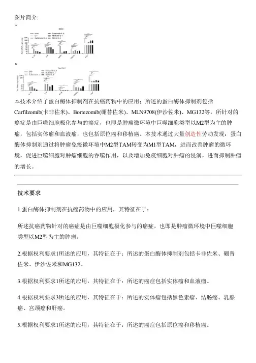 蛋白酶体抑制剂在抗癌药物中的应用的制作流程