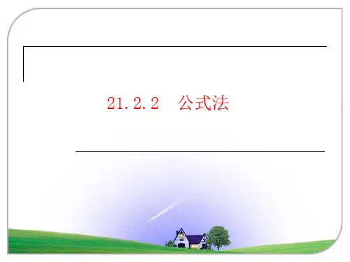 《公式法》公开课课件PPT3