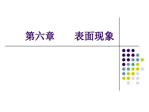 表面现象