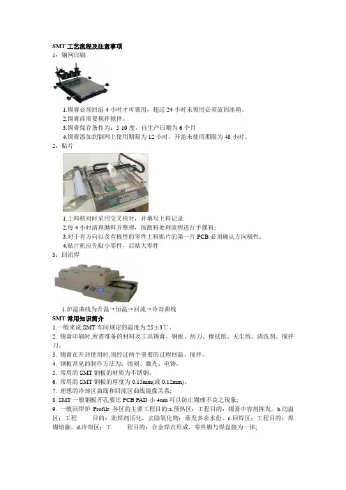 SMT工艺流程