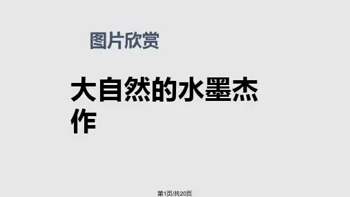 人教小学六年级上册美术彩墨家园教学可编辑PPT课件