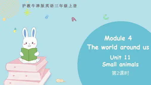 三年级《Small animals》PPT教学课件(第2课时)