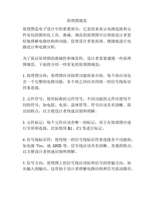 原理图规范