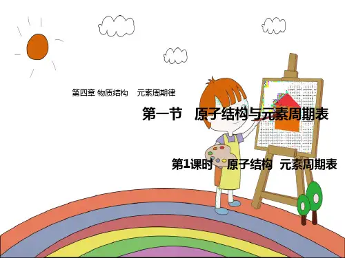 411原子结构与元素周期表课件-人教版（2019）高一化学必修第一册