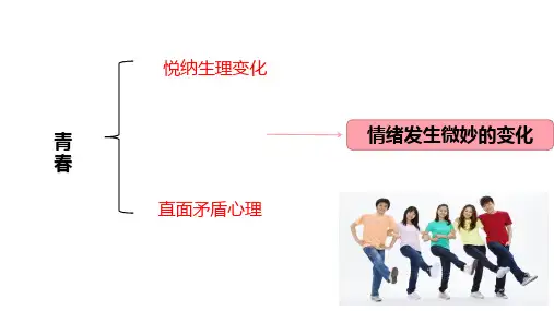 4.1青春的情绪 课件(30张PPT)道德与法治七年级下册