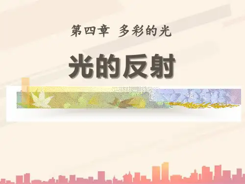 沪科版八年级物理上册 4.2 光的反射 PPT课件2