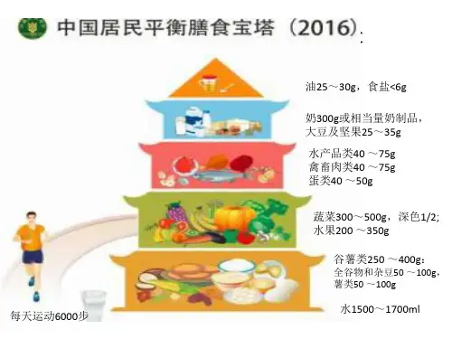 2016版中国居民膳食指南