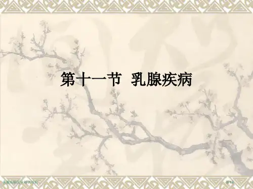 乳腺疾病医学知识培训专家讲座