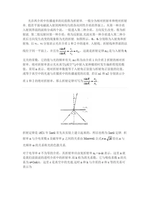什么是折射率