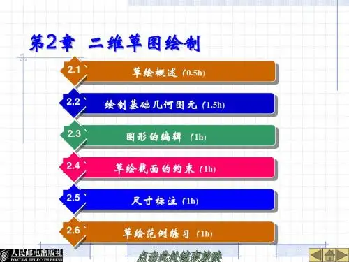 第2章二维草图的绘制