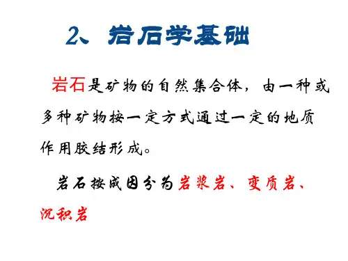 岩石学基础