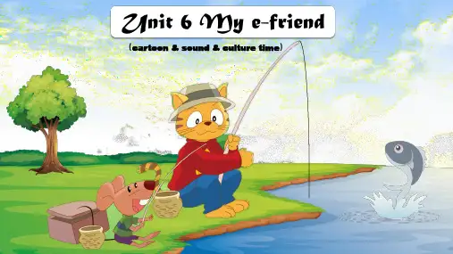 译林英语五年级上册 5A Unit6 第三课时Cartoon time