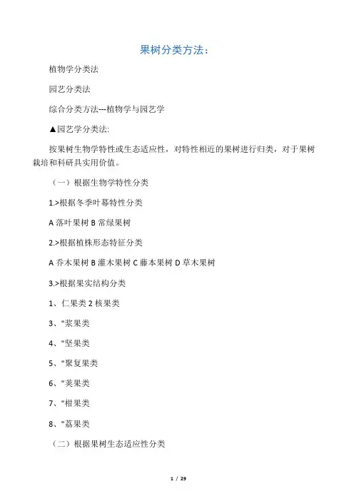 果树学