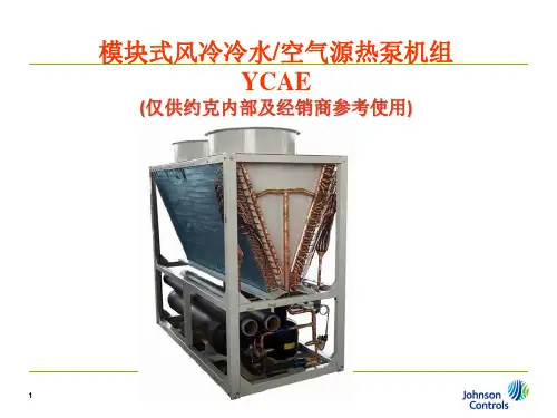 约克YCAE风冷冷水模块机组讲课教案