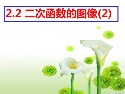 二次函数的图像课件(浙教版)