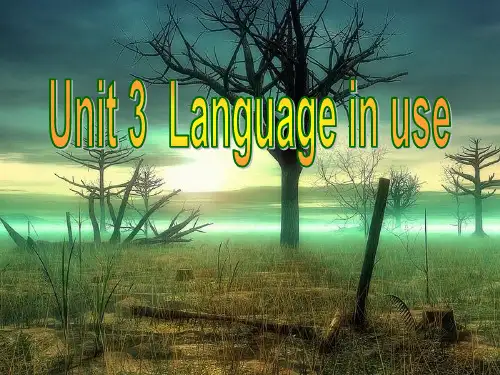 2021年外研版七年级英语下册Module 7 My past life Unit 3精品课件