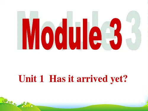 外研版八年级英语下册《Module3 Unit1》精品课件(37张)