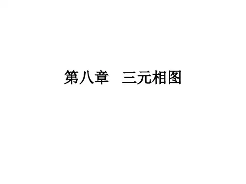 第八章   三元相图